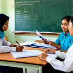 자연 연결 교육 프로그램에서의 평가 기준 설정 - School Environmental Program Evaluation**

"A group of teachers and community members, fully clothed...